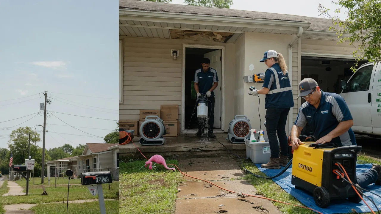 Storm Damage Water Removal in Doylestown, WI near me